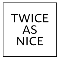 TWICE AS NICE logo