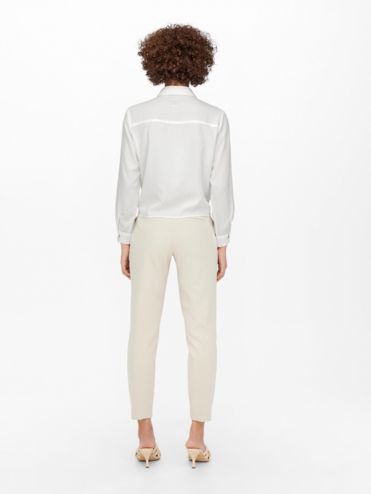 ONLLECEY LS KNOT SHIRT NOOS WV 177922 Cloud Da