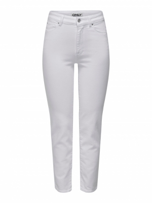 ONLEMILY STRETCH HW ST AK DNM 177991 White