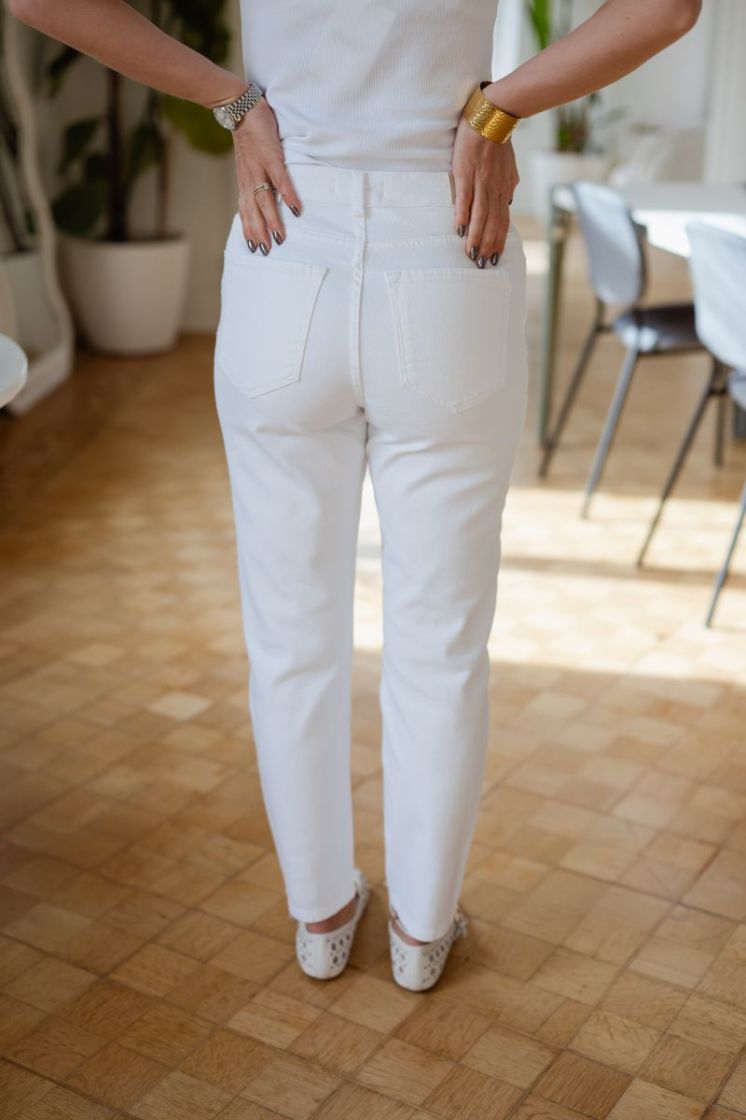 ONLEMILY STRETCH HW ST AK DNM 177991 White