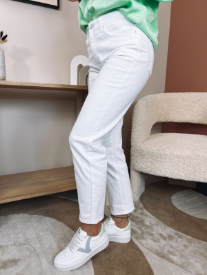 ONLEMILY STRETCH HW ST AK DNM 177991 White