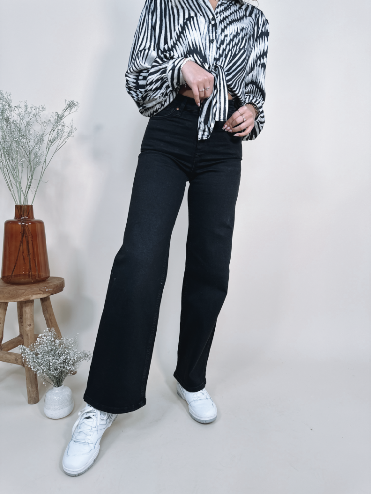 ONLMADISON BLUSH HW WIDE DNM C 278217 Washed B