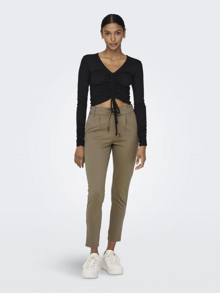 ONLPOPTRASH LIFE EASY COL PANT 193792 Caribou