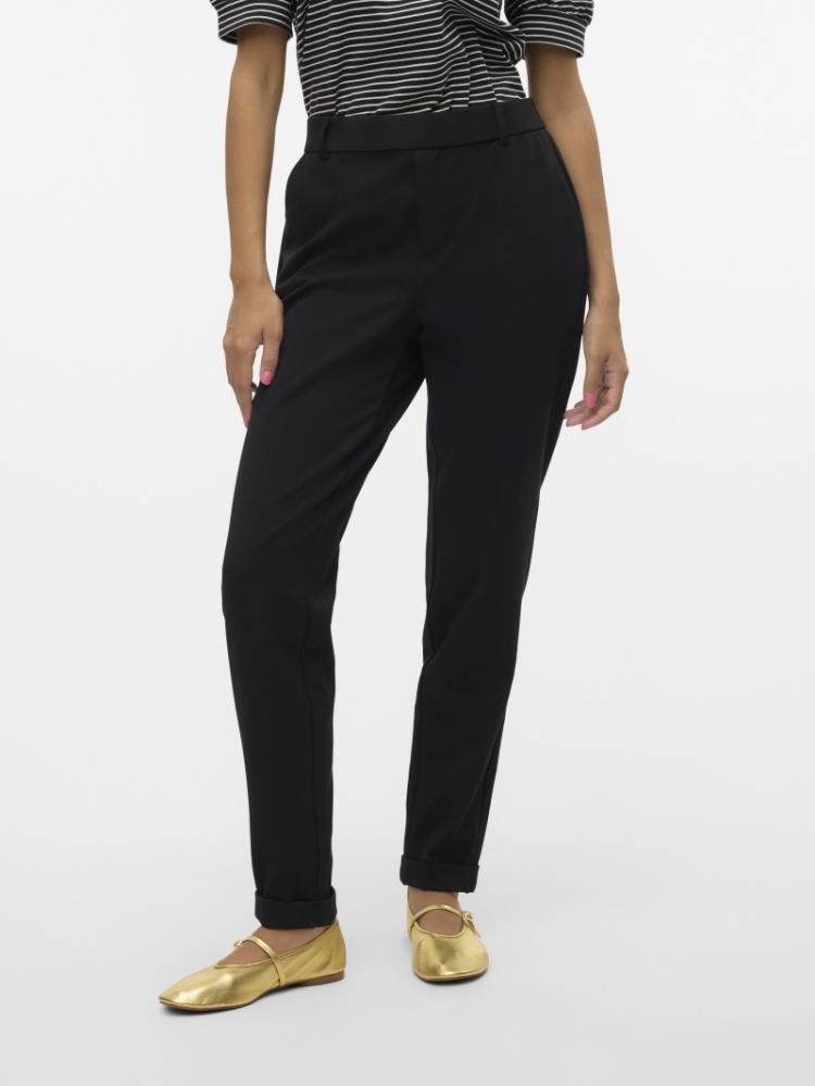 VMMAYA MW LOOSE SOLID PANT NOO 177868 Black