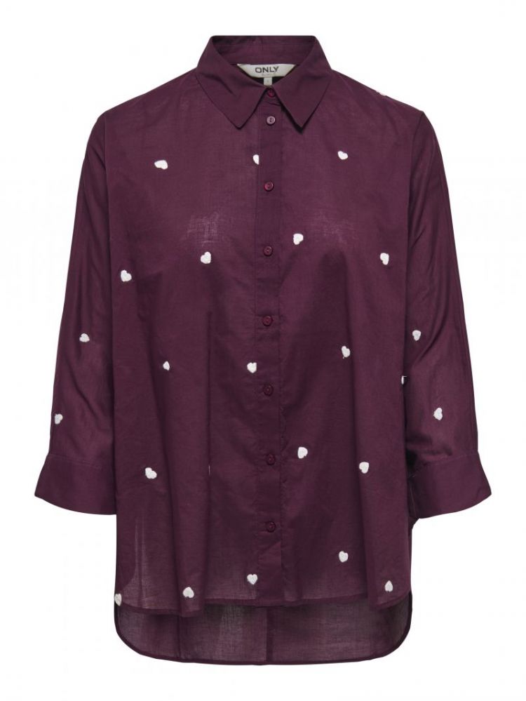 ONLNEW LINA GRACE LS EMB SHIRT 188839033 Winet