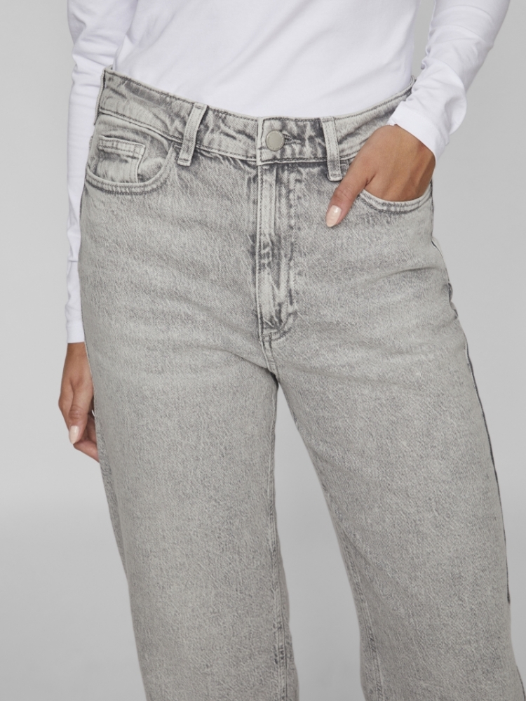 VIKELLY JAF HW STRAIGHT JEANS- 193579009 Light