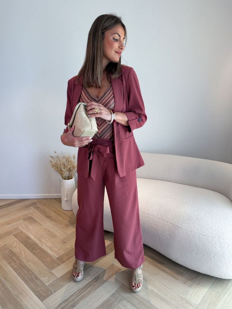 ONLMARSA SOLID PAPERBAG PANT W 179962001 Apple