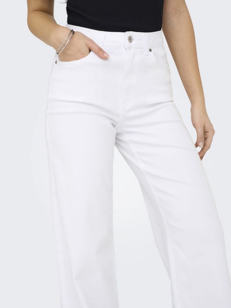 ONLMADISON BLUSH HW WIDE DNM C 177991 White