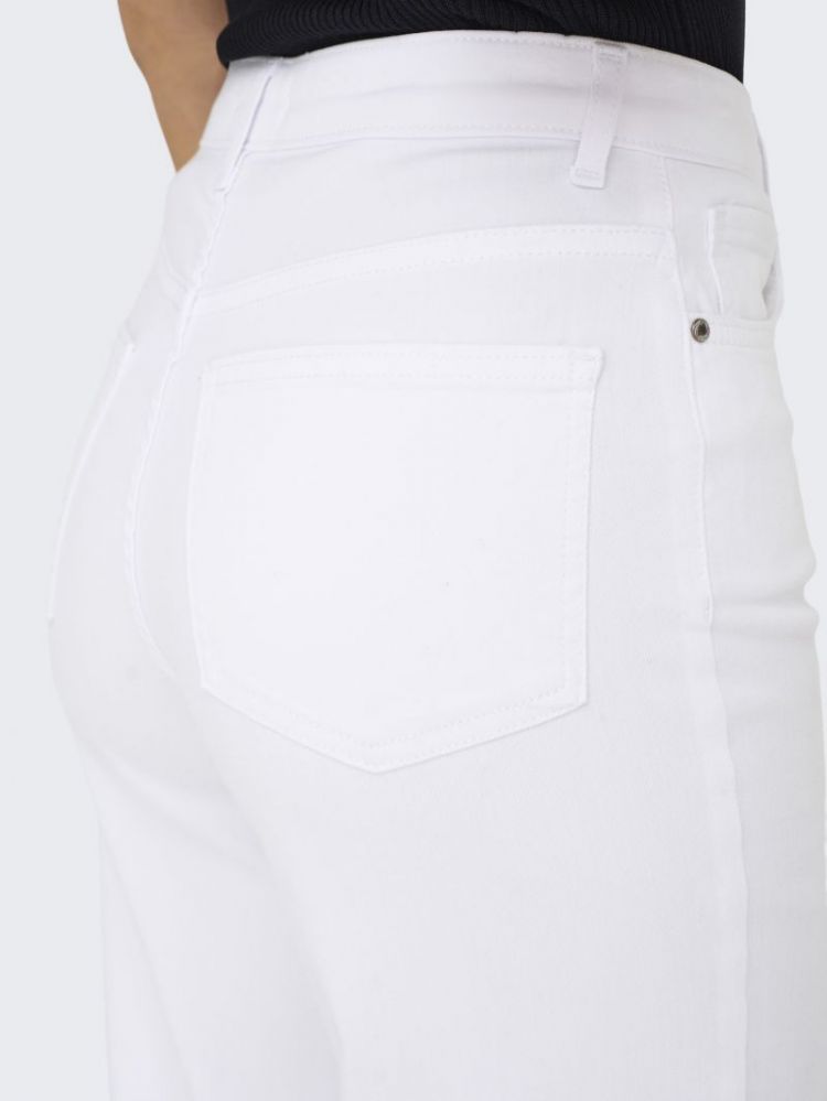 ONLMADISON BLUSH HW WIDE DNM C 177991 White