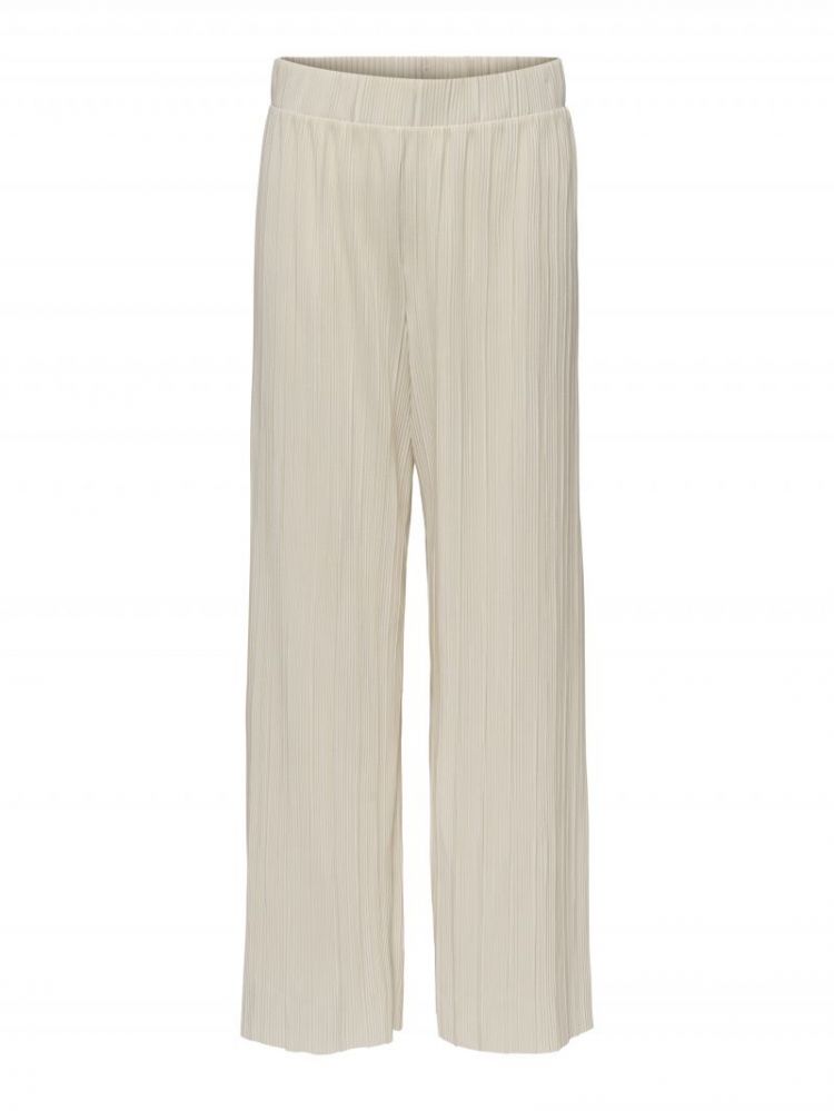 ONLRAVENNA PLISSE PANT NOOS JR 199029 Bone Whi