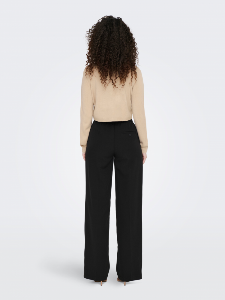 ONLKIRA-MELLIE HW WIDE PANT PN 177911 Black