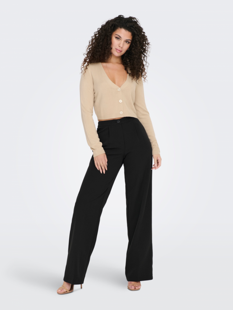 ONLKIRA-MELLIE HW WIDE PANT PN 177911 Black