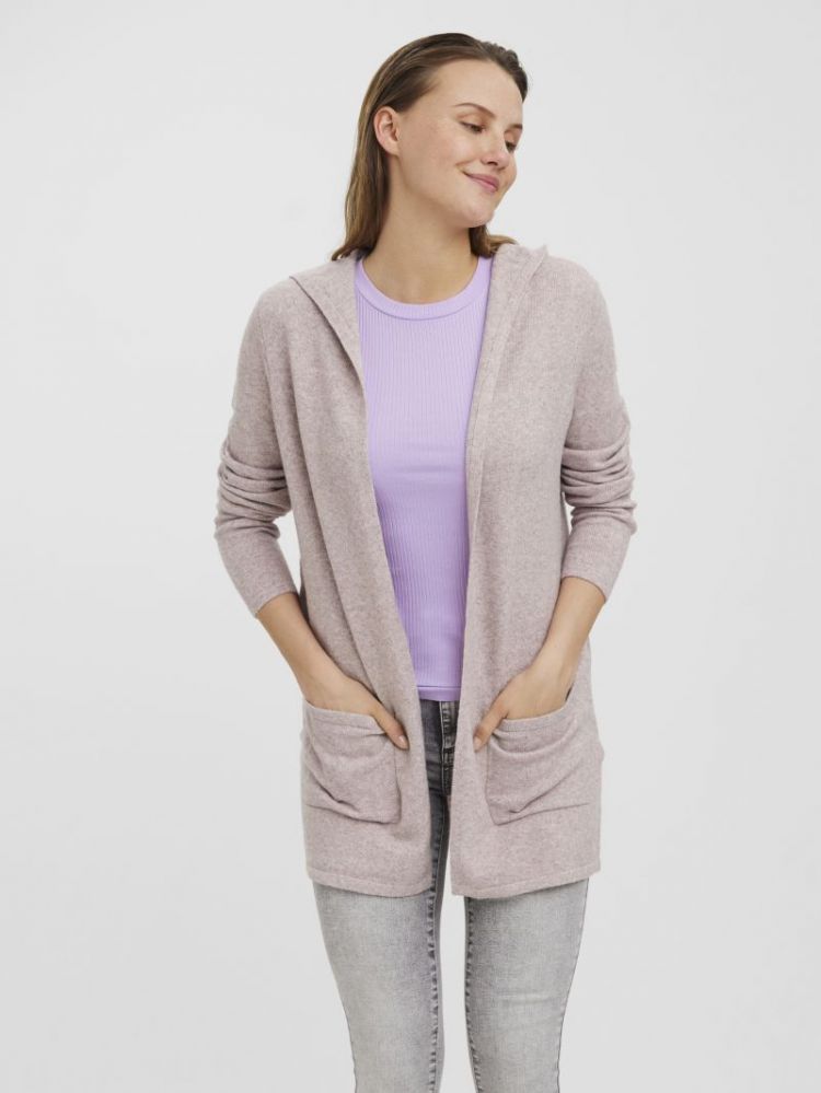 VMDOFFY LS OPEN HOOD CARDIGAN 223815001 Woodr