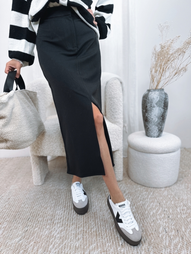 VIVARONE HW MIDI SKIRT - NOOS 178035 Black