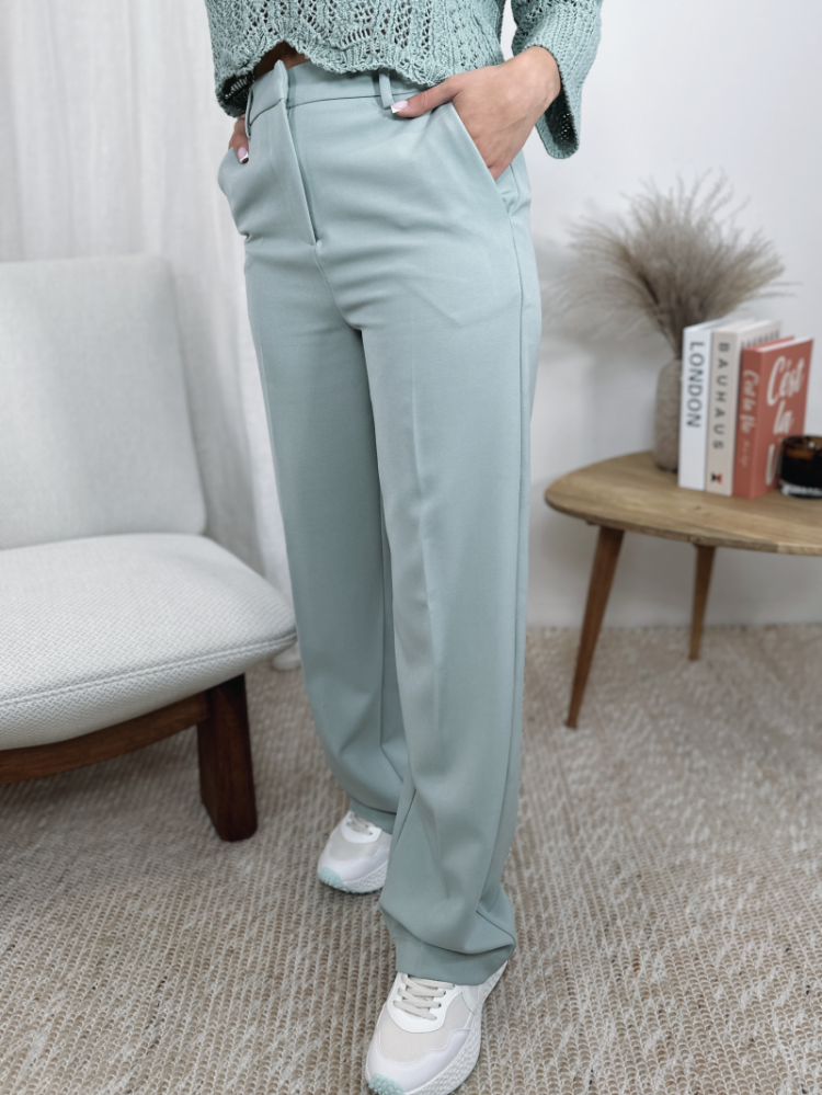 YASLIKKA HW WIDE PANTS S. NOOS 292997 Iceberg