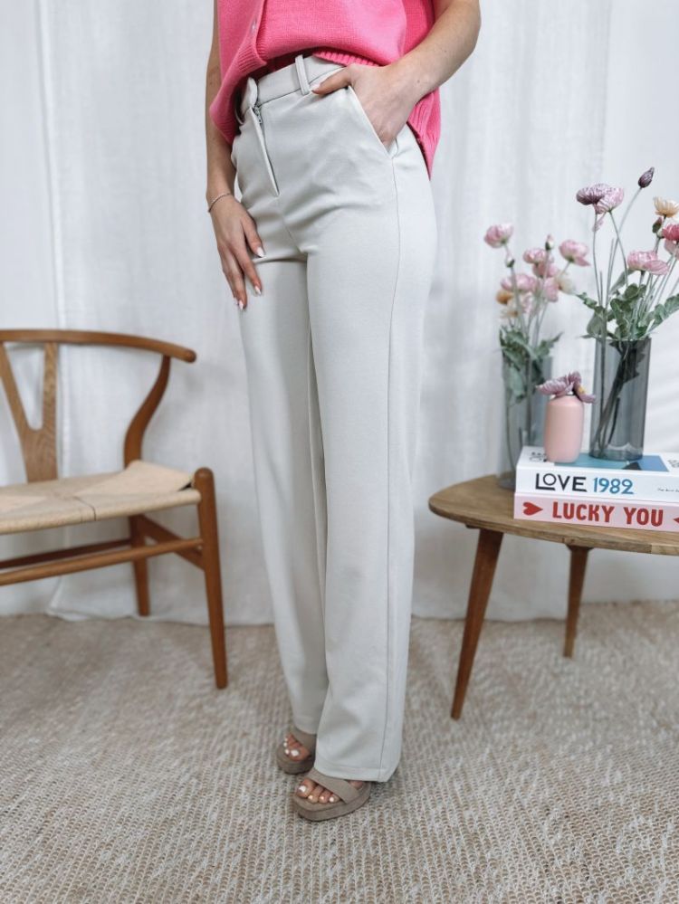VMZAMIRA MW SLIM STRAIGHT PANT 195780 Pumice S
