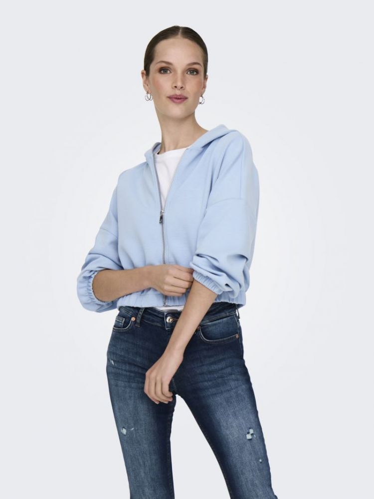 ONLSCARLETT LS ELASTIC ZIP HOO 299897 Soft Cha
