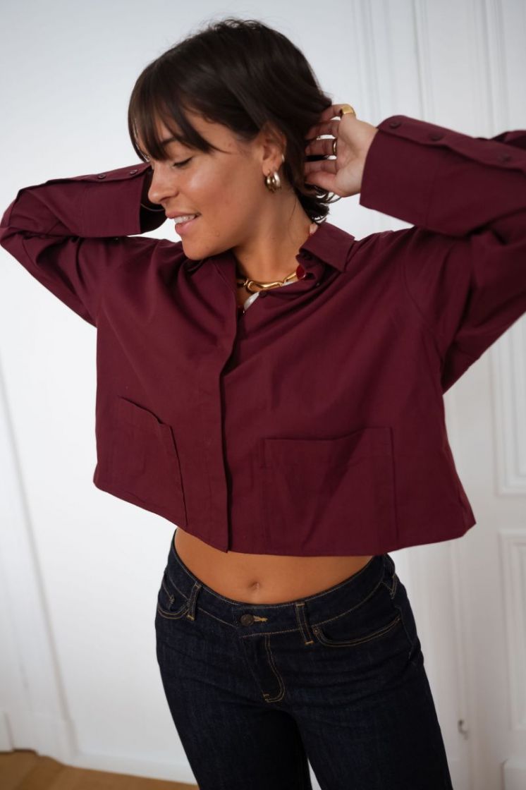 YASLEE LS SHORT SHIRT S. NOOS 190945 Port Roy