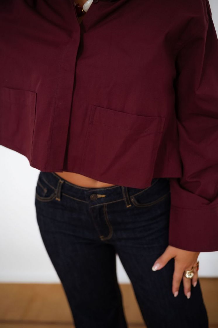 YASLEE LS SHORT SHIRT S. NOOS 190945 Port Roy