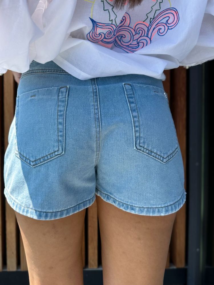 ONLLESLY REG LB DNM SKORT BJ N 177934 Light Bl