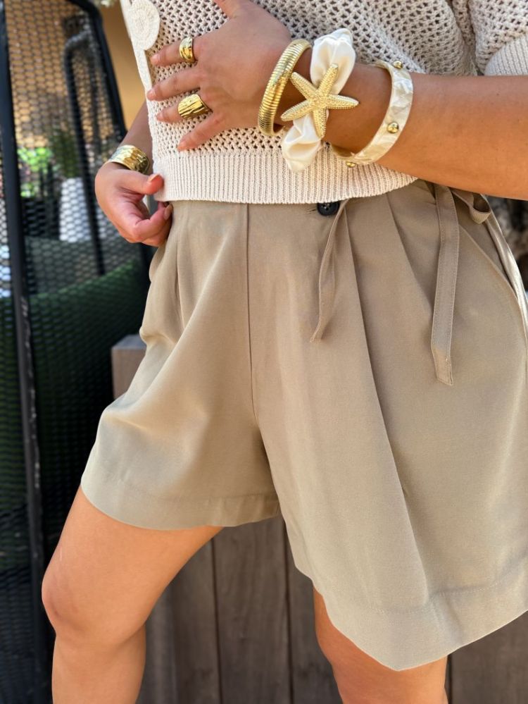 YASARI HMW SHORTS 295778 Taupe Gr