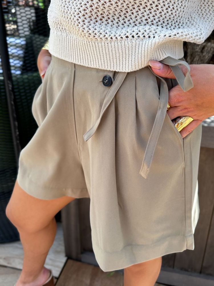 YASARI HMW SHORTS 295778 Taupe Gr