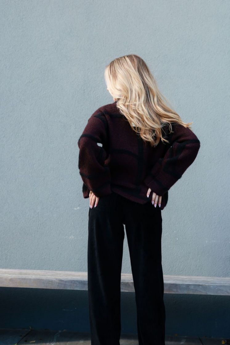 VIKITA RW WIDE CORDUROY PANTS  295042 Black Be