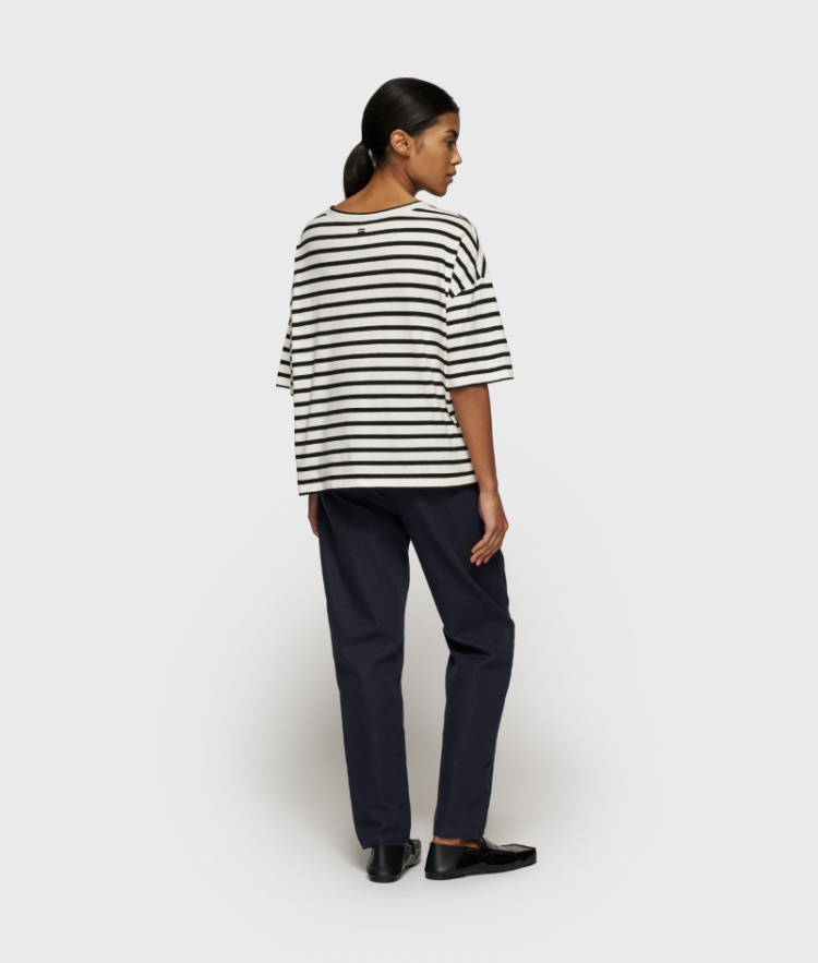  ecru/black