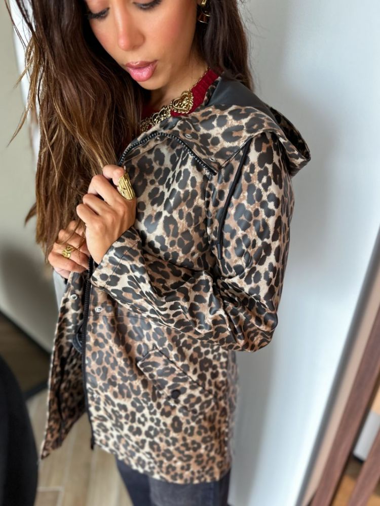 VMMALOU COATED PRINTED JACKET 282455001 Irish