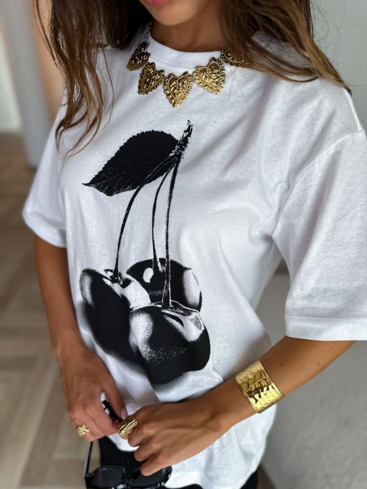VMLAURA SS OVERSIZE TEE JRS NO 175683005 Brigh