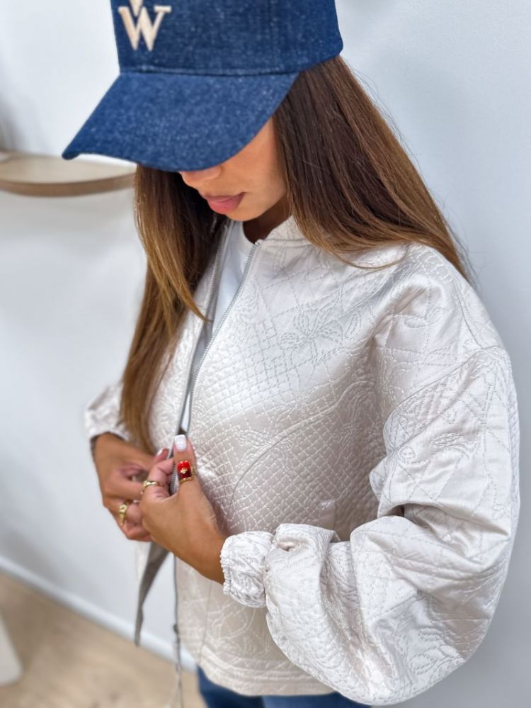 YASKAMMY LS QUILTED JACKET 214151 Birch