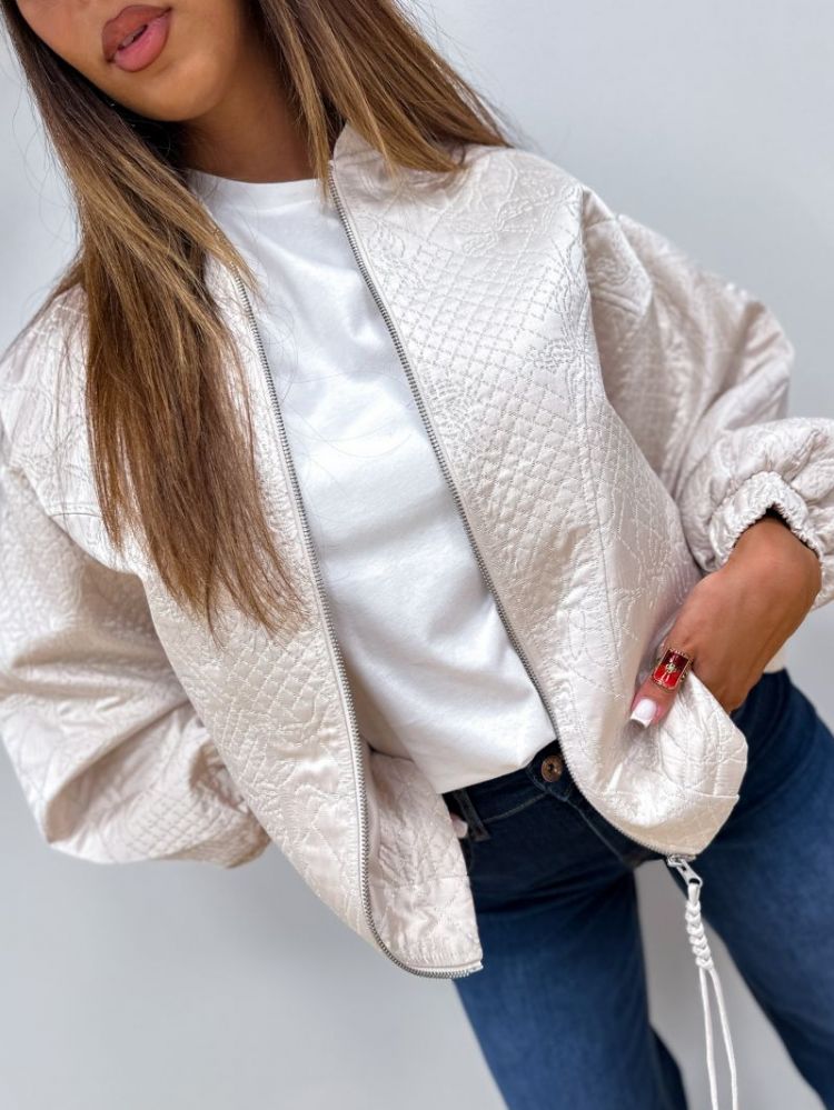 YASKAMMY LS QUILTED JACKET 214151 Birch
