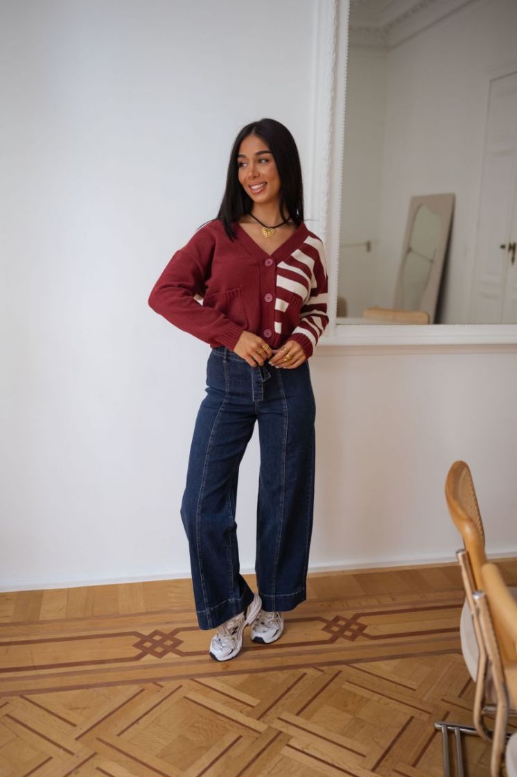 ONLMADISON BLUSH HW WIDE BELT  177938 Dark Blu
