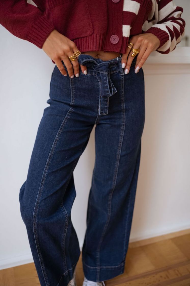 ONLMADISON BLUSH HW WIDE BELT  177938 Dark Blu