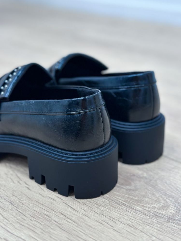ONLBETTY-12 TASSELS STUDS LOAF 177911 Black
