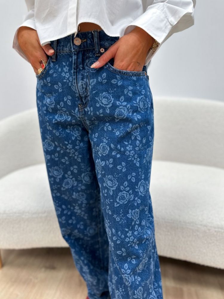 ONLHOPE EX HW WIDE ROSE AOP DN 179695001 Mediu