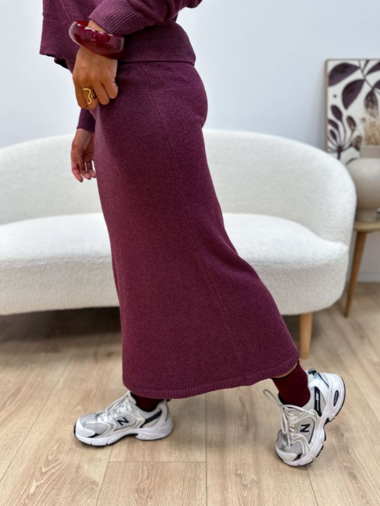 VIRIL ANKLE KNIT SKIRT - NOOS 198186001 Fig/D