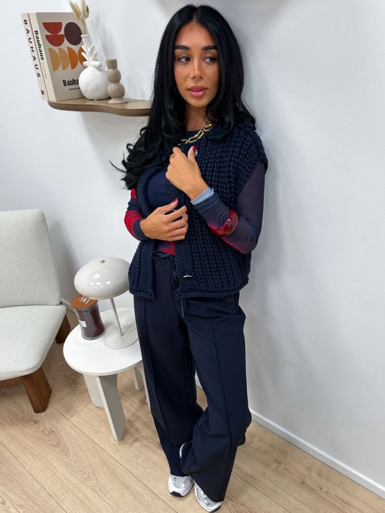 YASTALI MW PANT 190953 Navy Bla