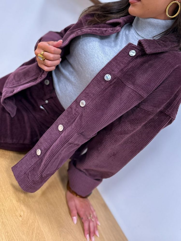 VMJAMIE LS CORDUROY SHACKET MI 186320 Winetast