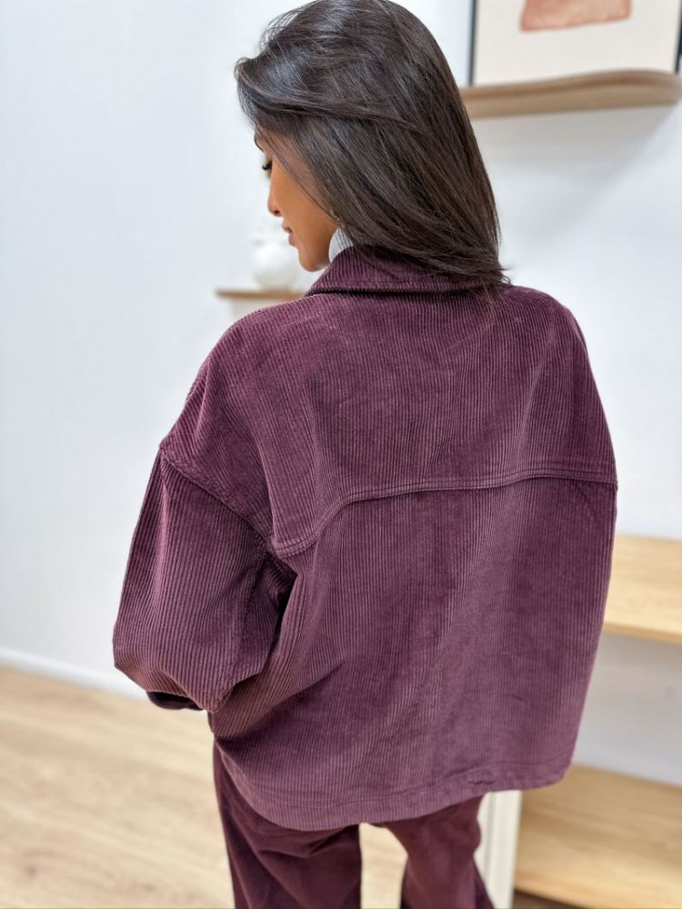 VMJAMIE LS CORDUROY SHACKET MI 186320 Winetast