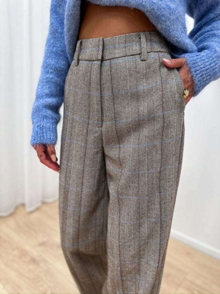 VICELIN HW WIDE TAILORED PANTS 177853002 Birch