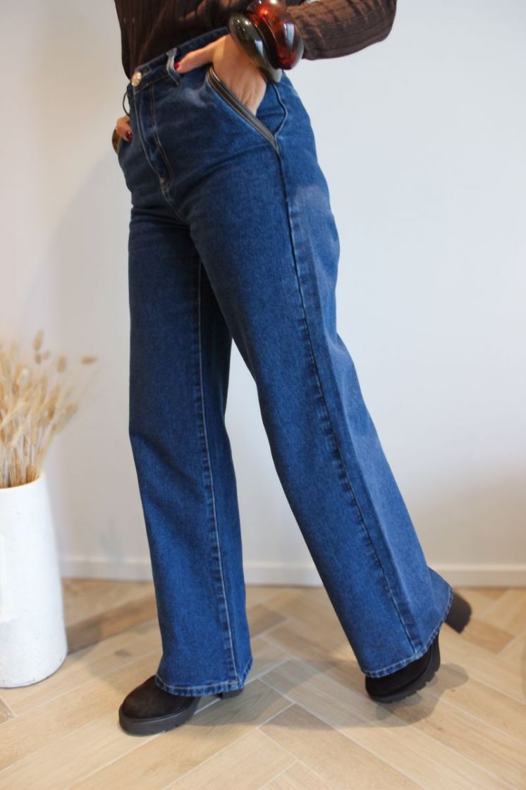 VMMARGOT HR WIDE PL DETAILS JE 178006 Dark Blu