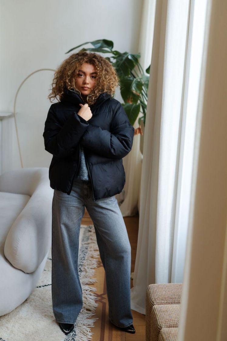 YASPOPPEL DOWN BLEND JACKET S. 190939 Black