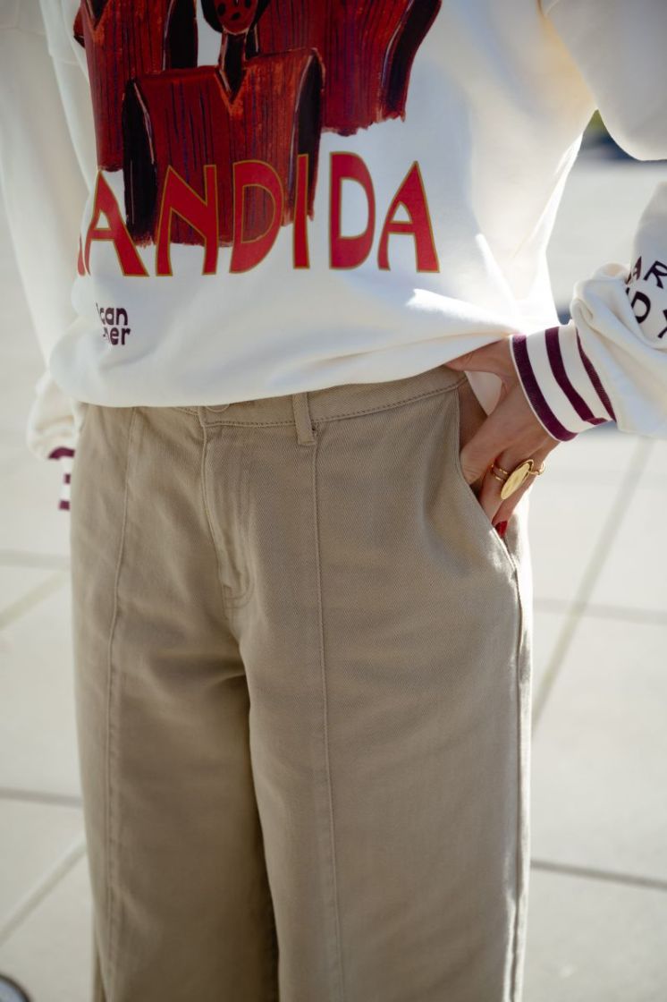 VMMARLEY MW SUPER WIDE PANT 192623 Silver M