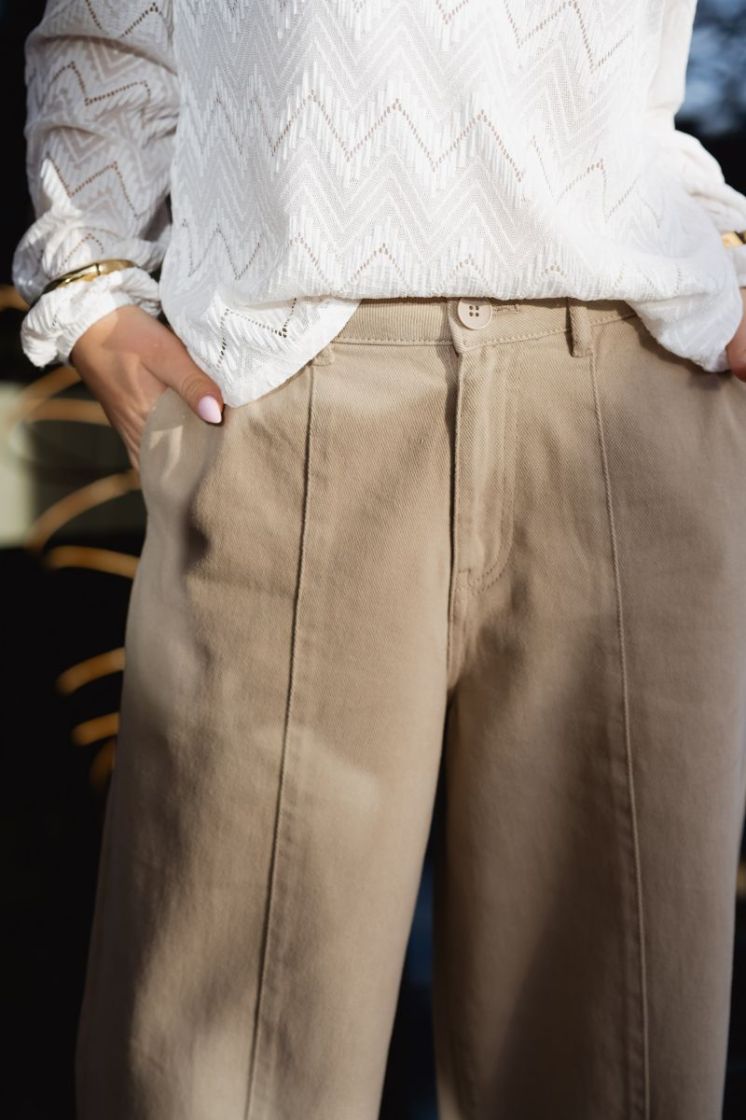 VMMARLEY MW SUPER WIDE PANT 192623 Silver M