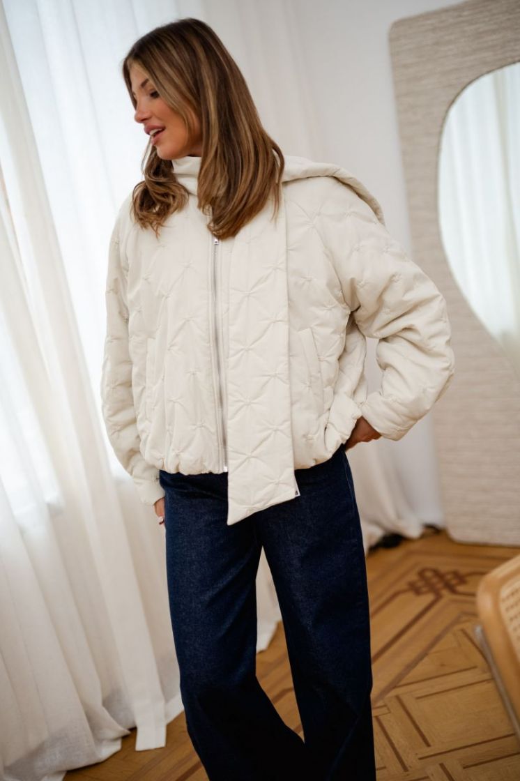 YASCELINA LS PADDED JACKET 214151 Birch