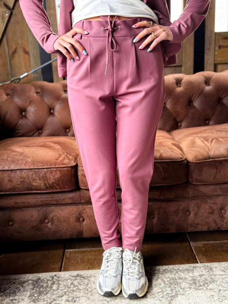 ONLPOPTRASH EASY COL PANT PNT  207991 Rose Bro