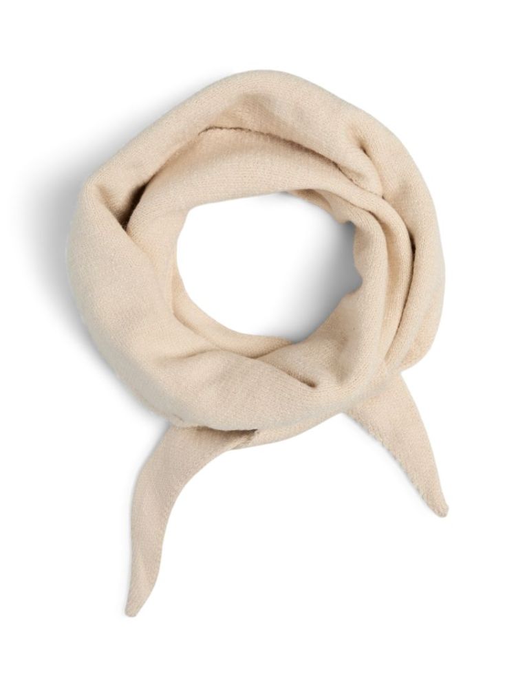 PCKOMMA TRIANGLE SCARF NOOS BC 188926 Whitecap