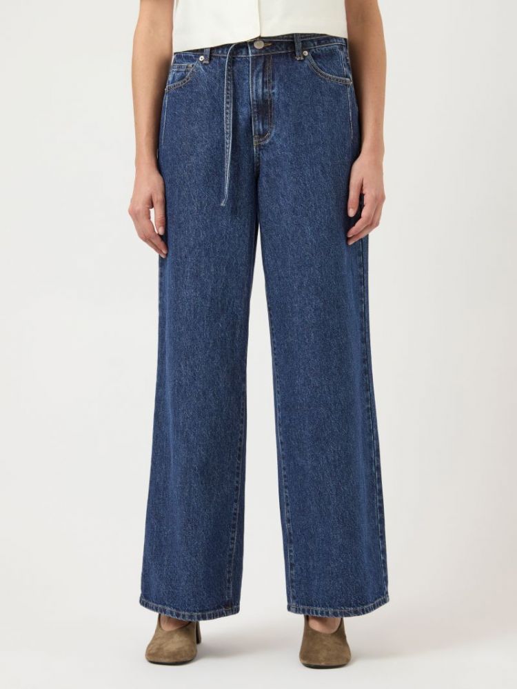 YASALIA MW BELT WIDE JEANS S. 274696 Medium B