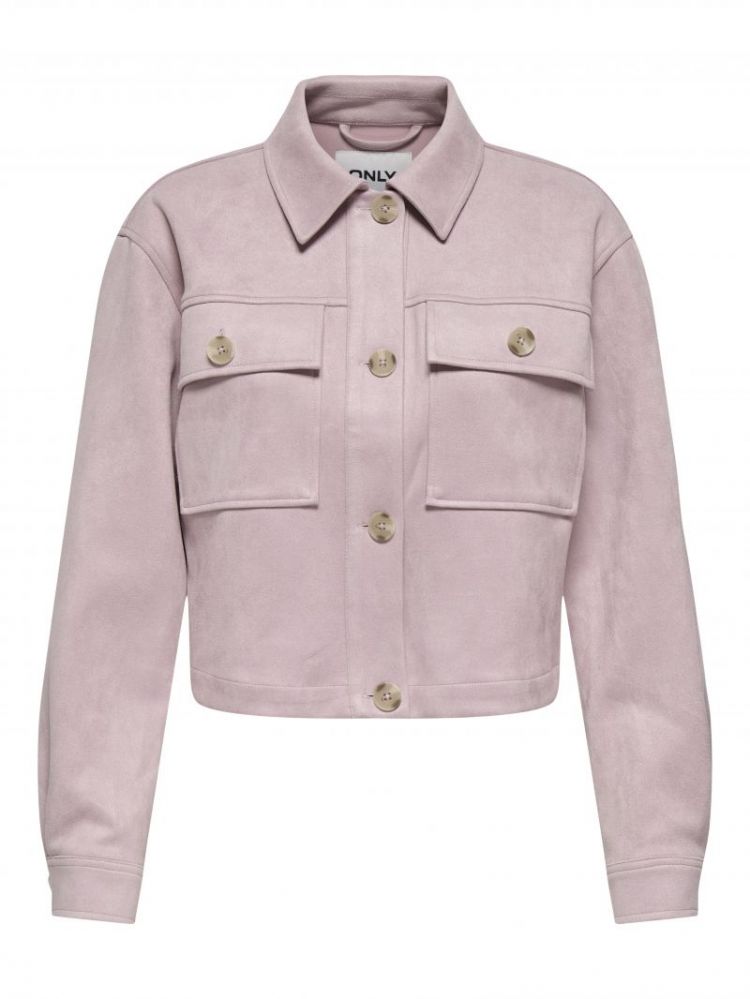 ONLBELICIA FAUX SUEDE JACKET O 226816 Burnishe